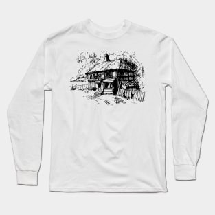 Country Cottage Long Sleeve T-Shirt